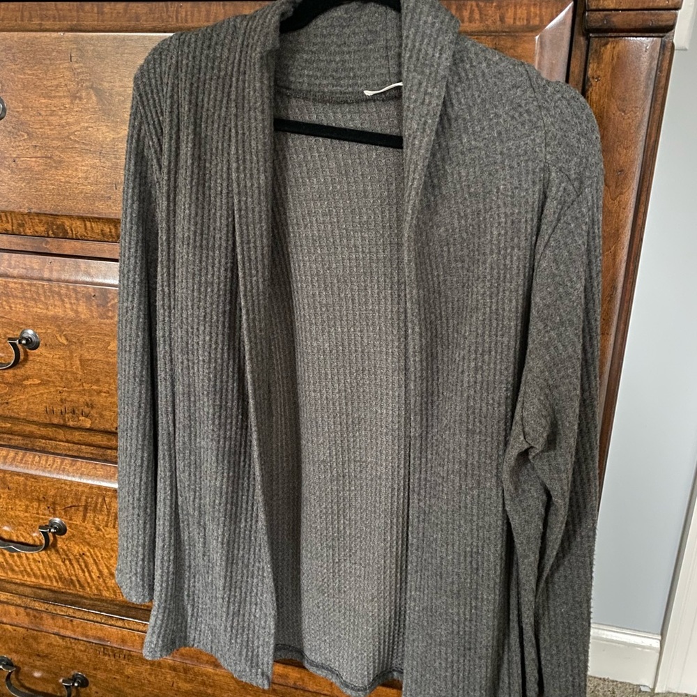 Honey Punch Grey Cardigan